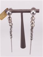 Ohrringe Eclat Dame Boule in Silber AG-BOR42/RH - AG-BOR42/RH